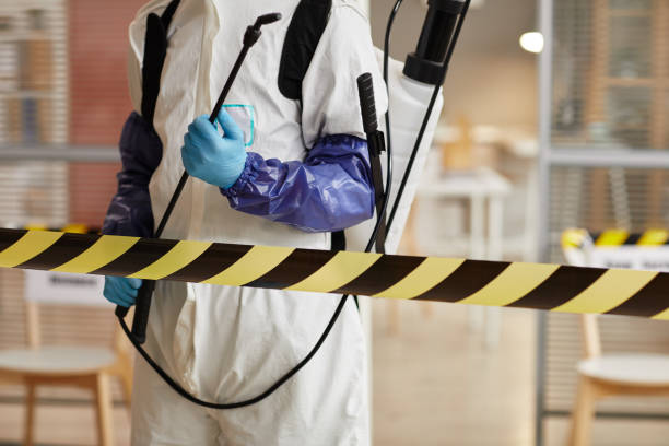 Professional Biohazard Cleanup technician working in Greenville, SC